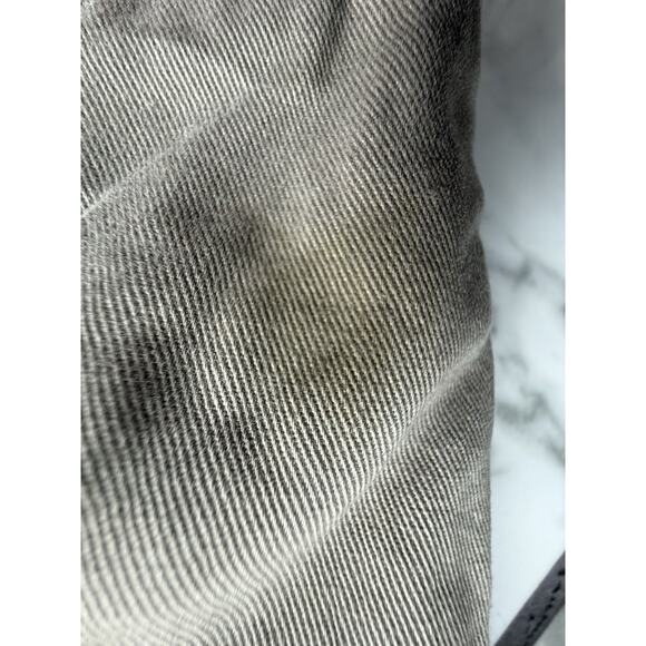 VTG HOLLISTER GRAIL Y2K Olive Bomber Flannel Lined Detachable Fur Trim Hoodie - Picture 7 of 16